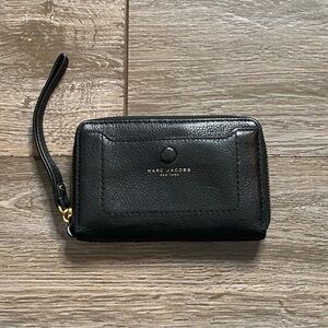 Marc Jacobs Black Wristlet Wallet